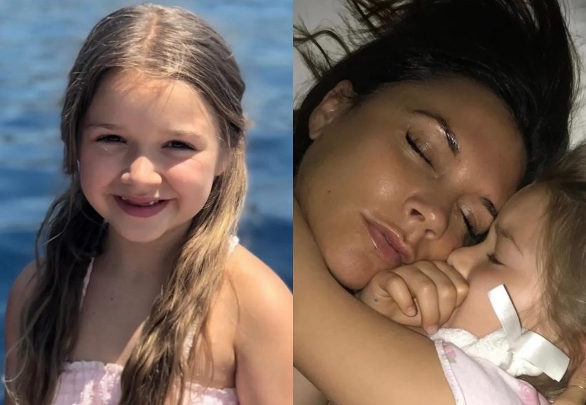 Дэвид и Виктория Бекхэм поздравили Харпер с 14-летием