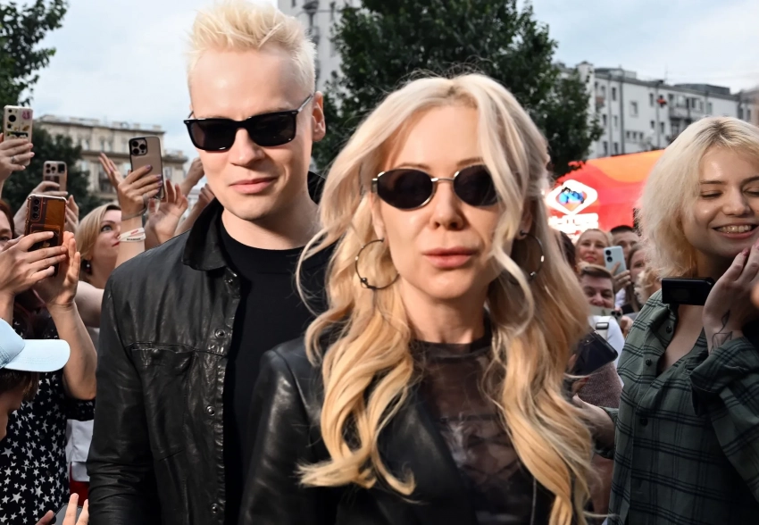 Шаман появился с Екатериной Мизулиной на презентации своей песни для "Интервидения"