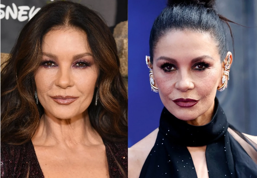 Кэтрин Зету-Джонс заподозрили в том, что она сделала пластическую операцию