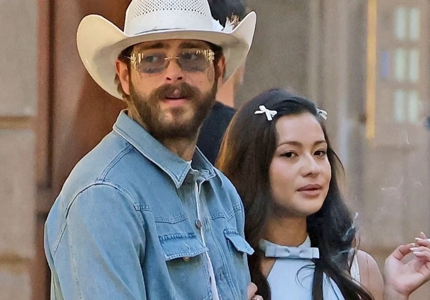 Рэпер Post Malone и Диана Коркунова сходили на свидание в Милане