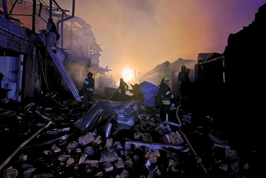 В Измаиле заявили о «самой массированной атаке БПЛА за всё время войны»