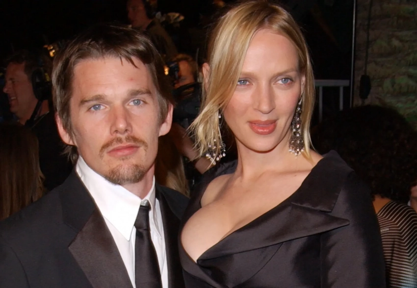 "Это было унизительно". Бывший муж Умы Турман Итан Хоук рассказал об их разводе, слухах об изменах и детях