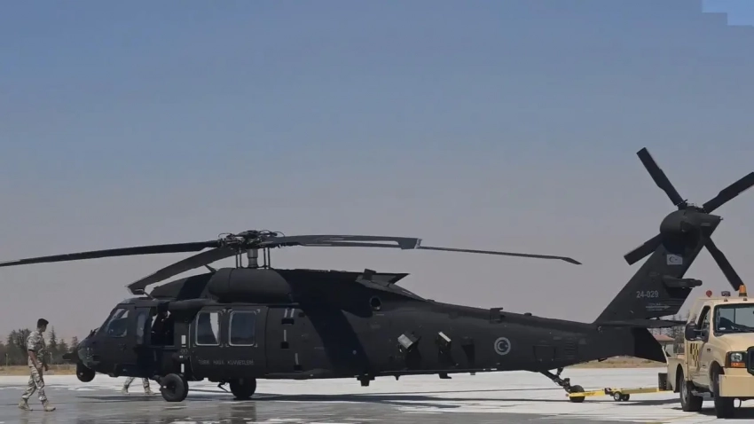 Вопреки санкциям США турецкие ВВС получили очередной вертолёт Т-70